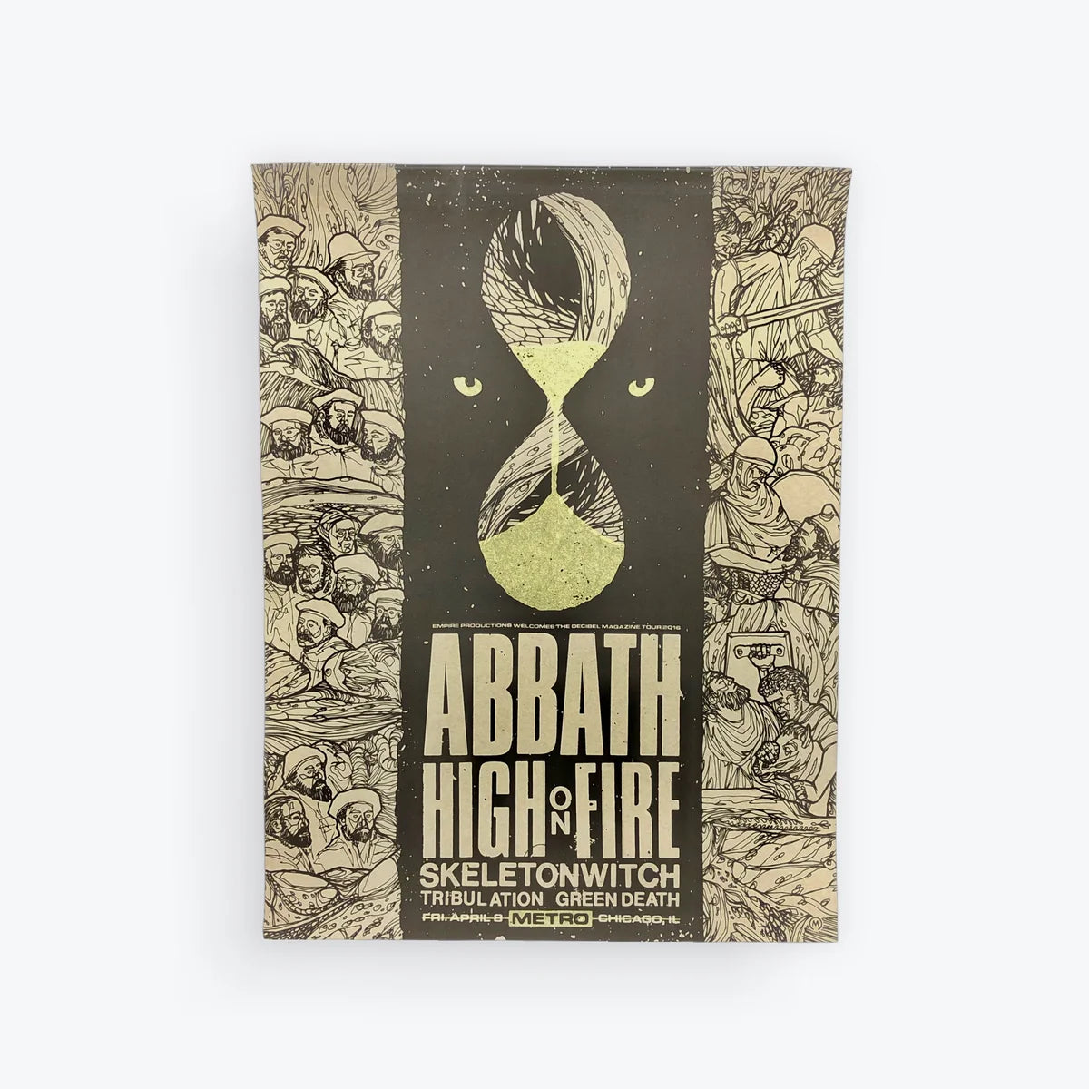Abbath Silkscreen Poster