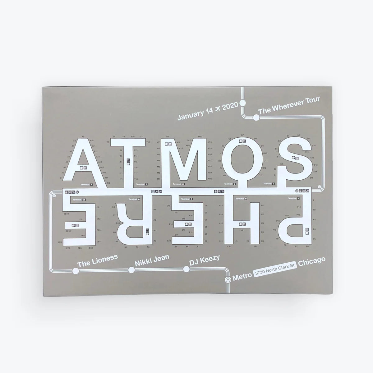 Atmosphere Silkscreen Poster