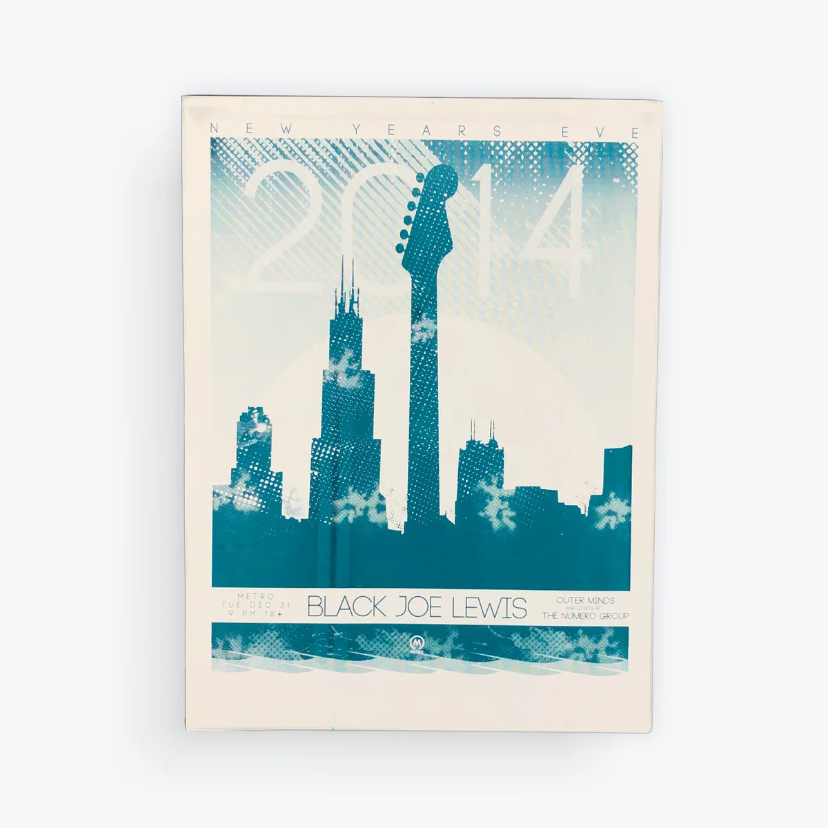 Black Joe Lewis Silkscreen Poster