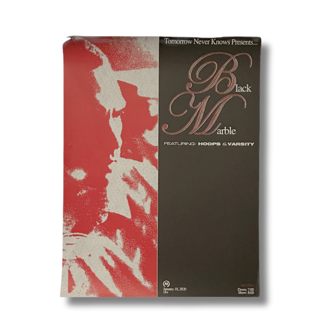 Black Marble Silkscreen Poster