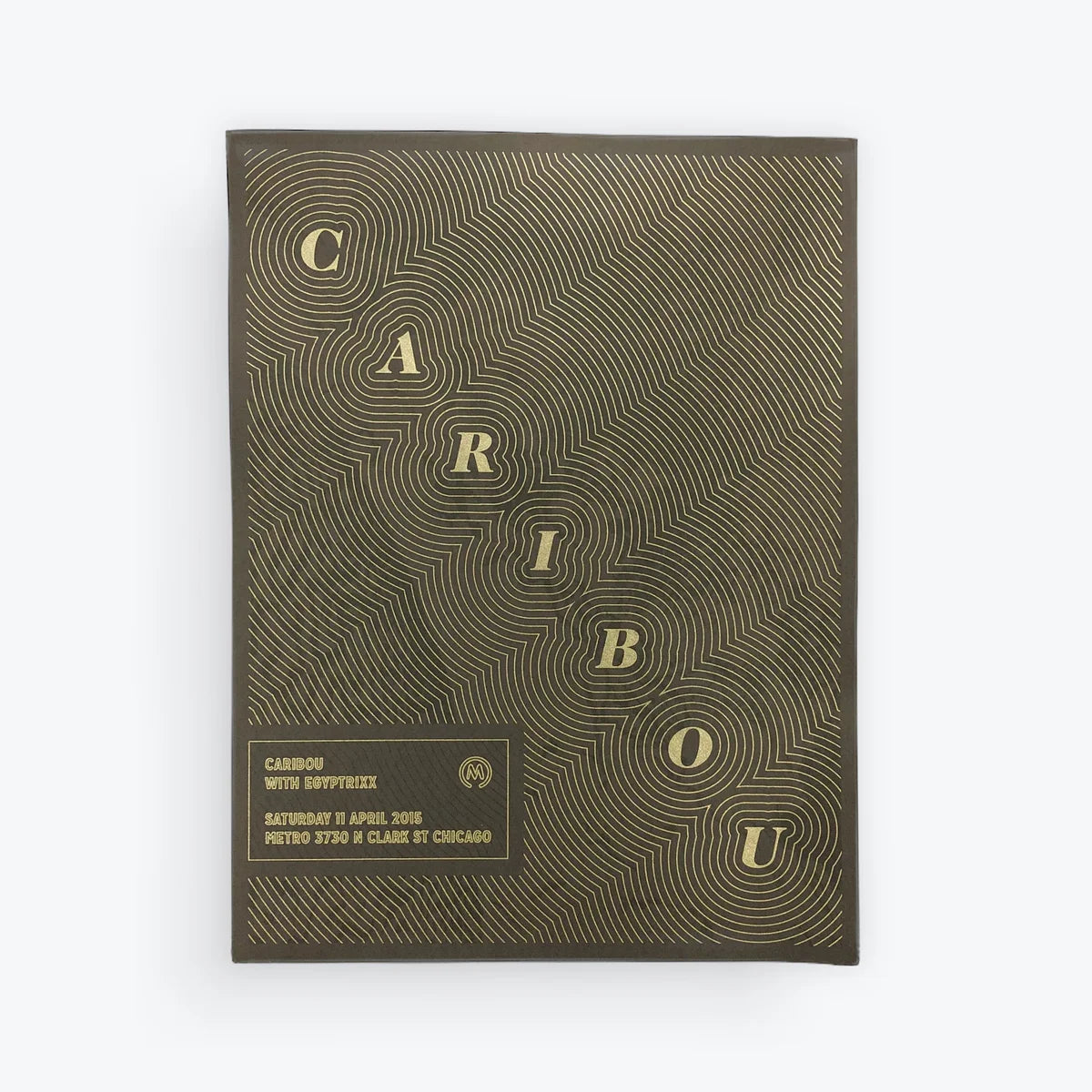 Caribou Silkscreen Poster