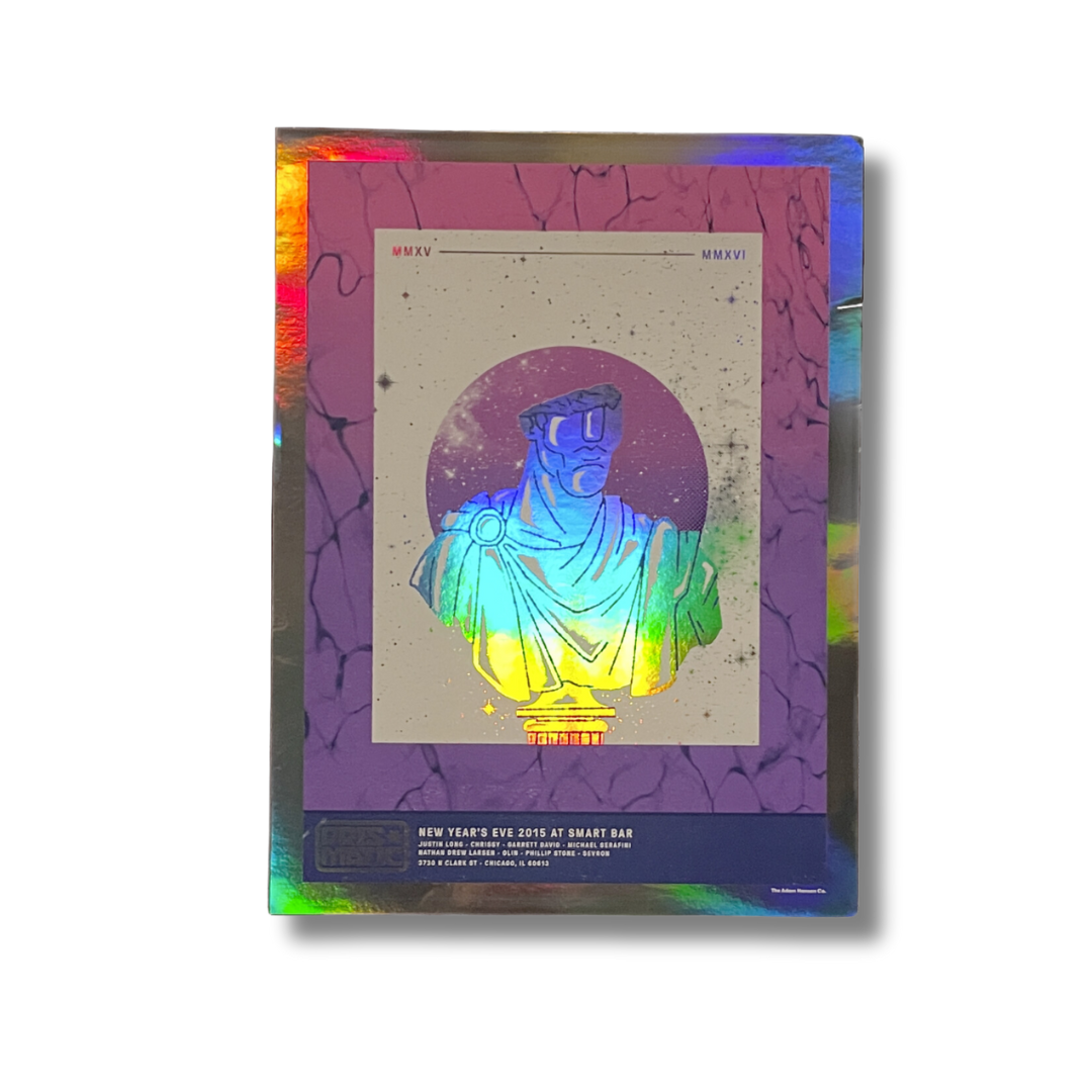 New Years Eve 2015 Silkscreen Poster