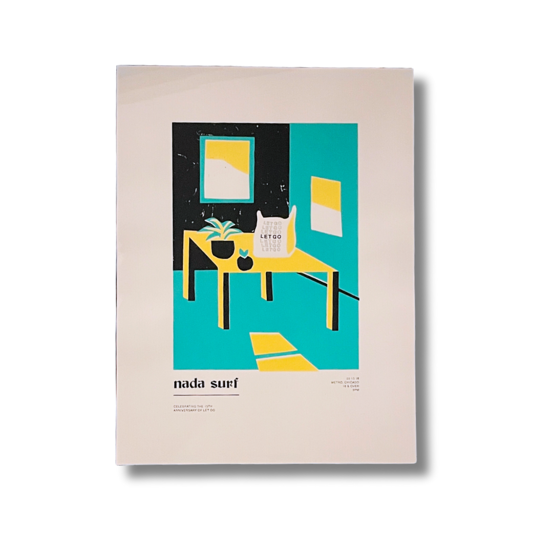 Nada Surf 2018 Silkscreen Poster