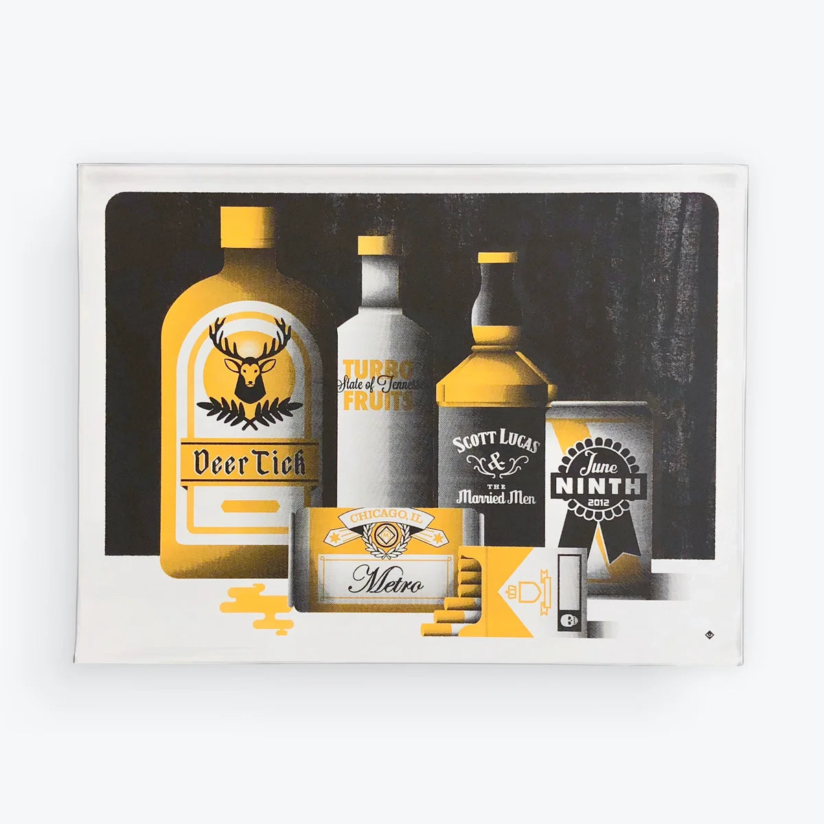 Deer Tick Silkscreen Poster