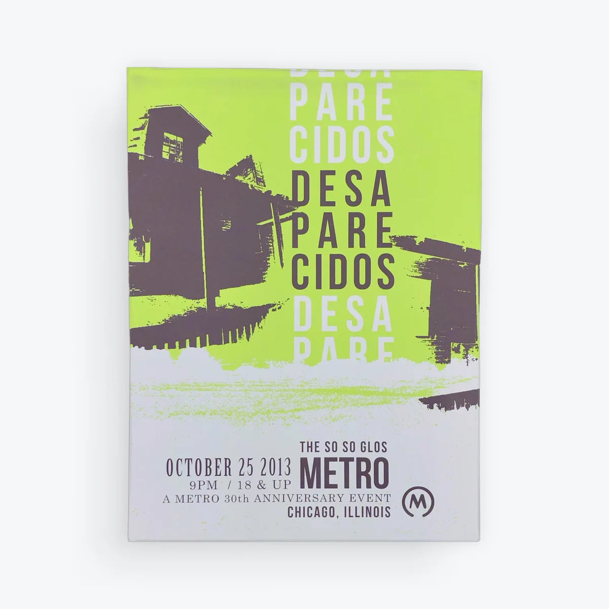 Desaparecidos Silkscreen Poster