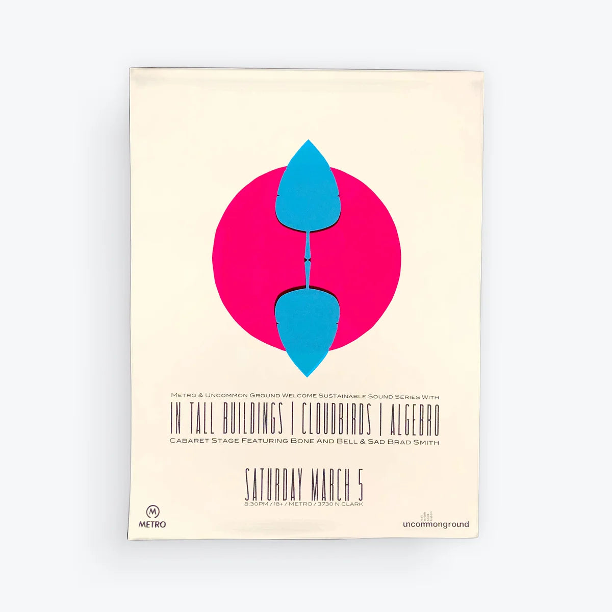 In Tall Buildings Silkscreen Poster