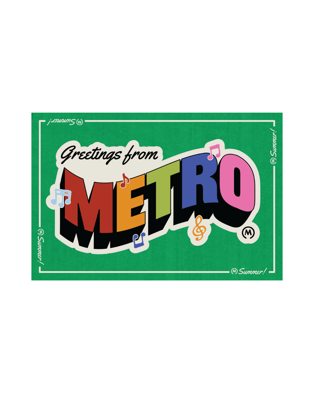 Metro Postcard