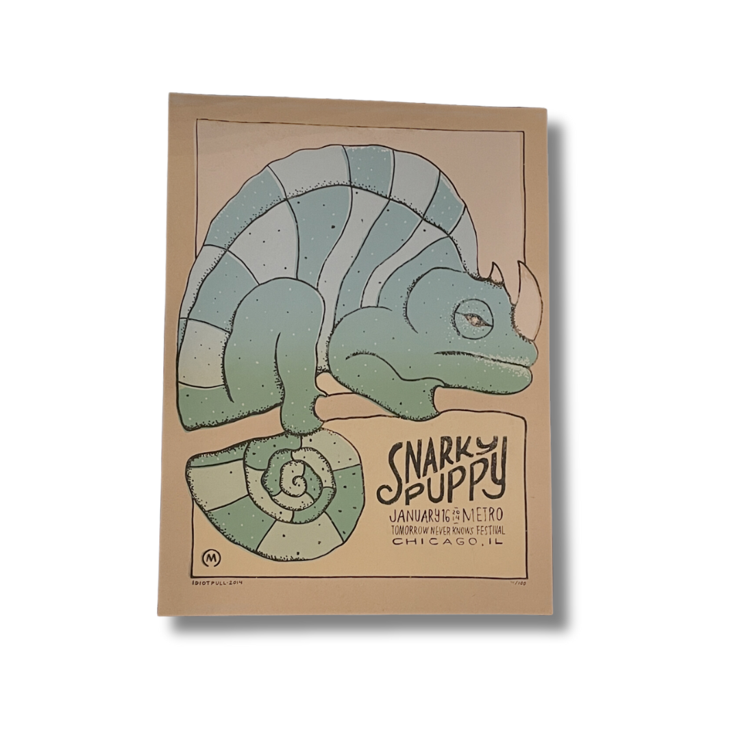 Snarky Puppy Silkscreen Poster