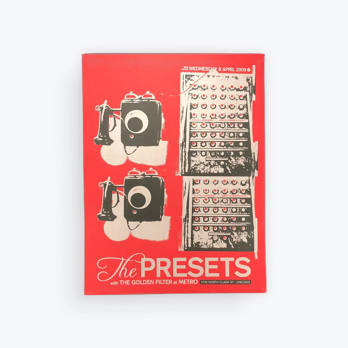 The Presets Silkscreen Poster