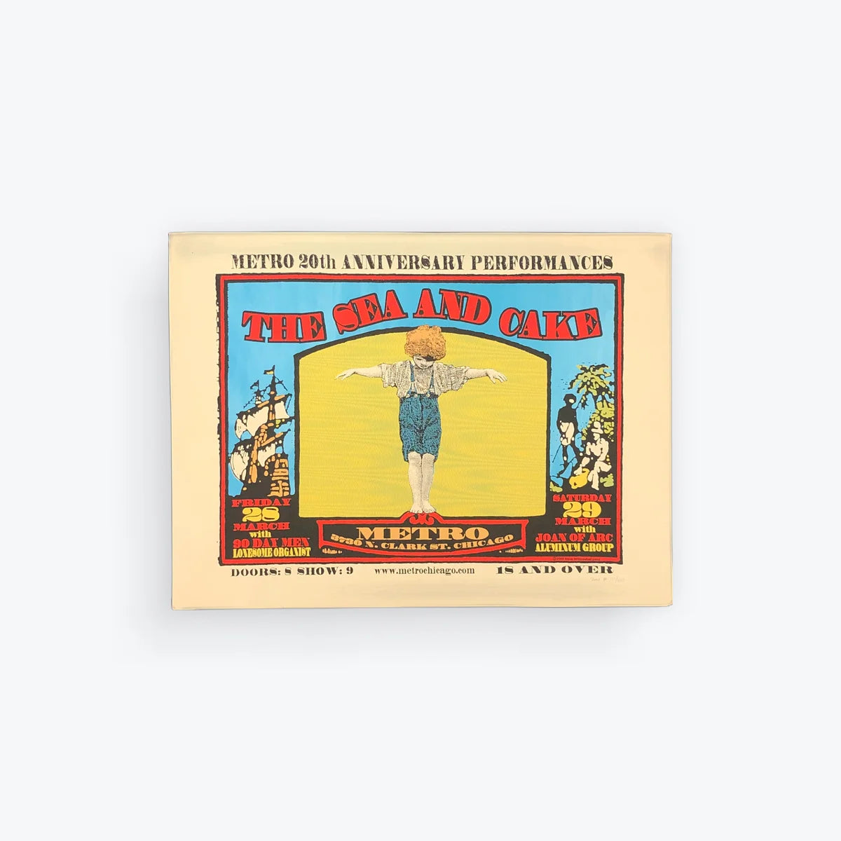 Sea and Cake Silkscreen Poster