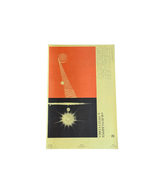 Russian Circles Riso Poster