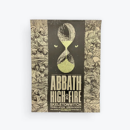 Abbath Silkscreen Poster