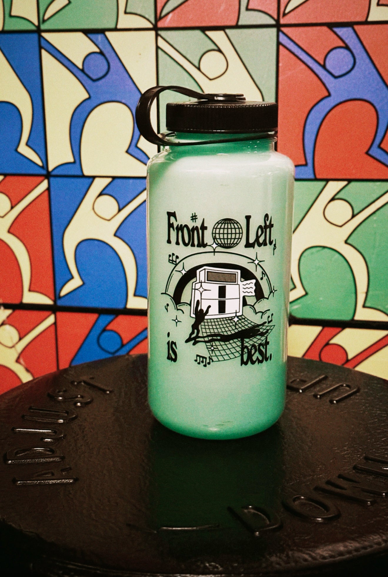 FLS water bottle 32 oz - Glow in the Dark