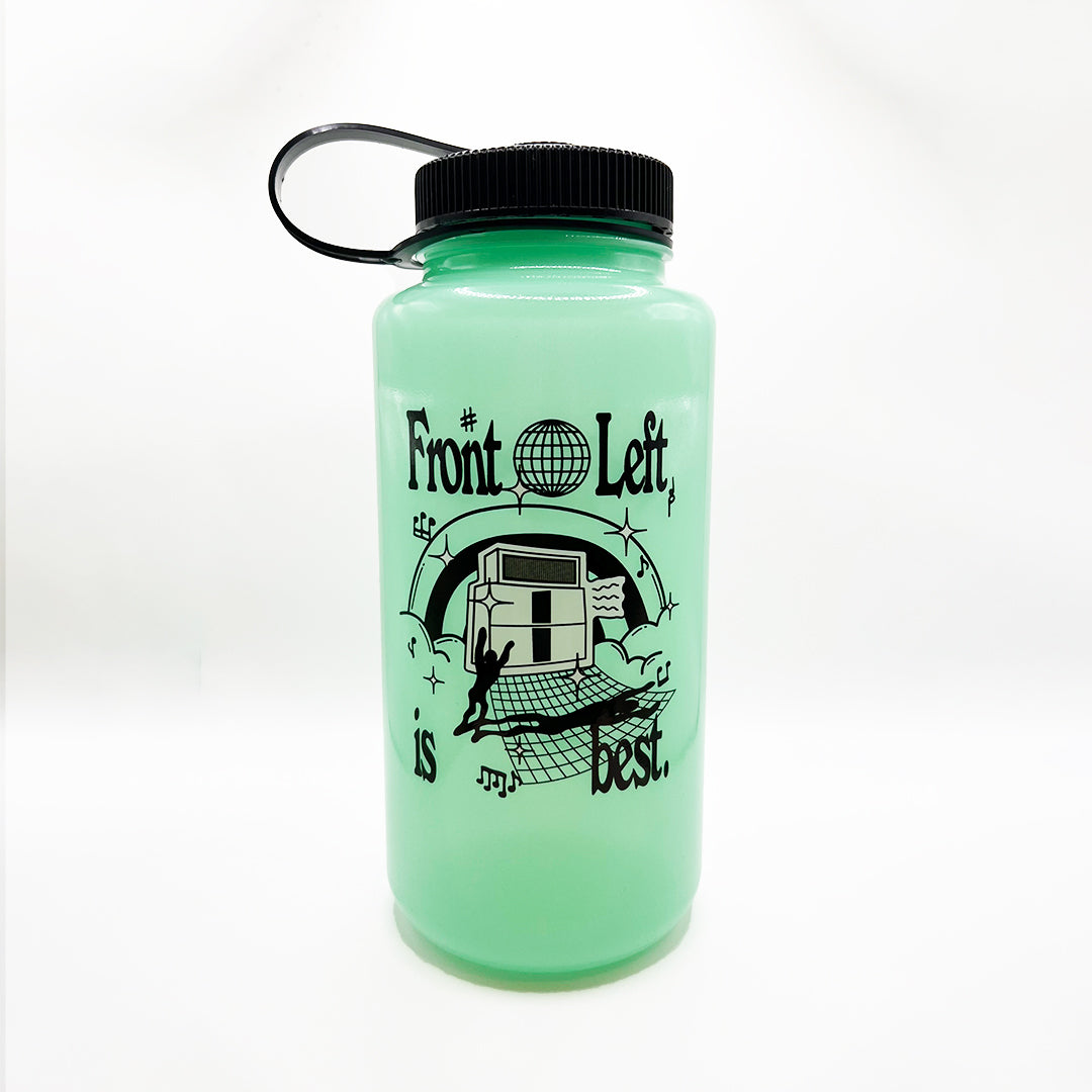 FLS water bottle 32 oz - Glow in the Dark