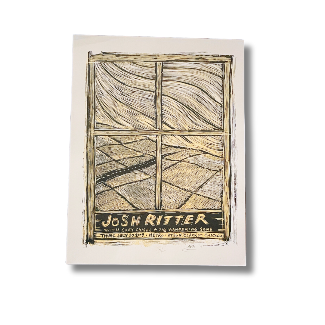Josh Ritter Silkscreen Poster
