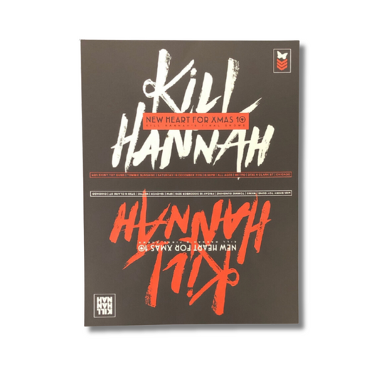 Kill Hannah 2015 Silkscreen Poster