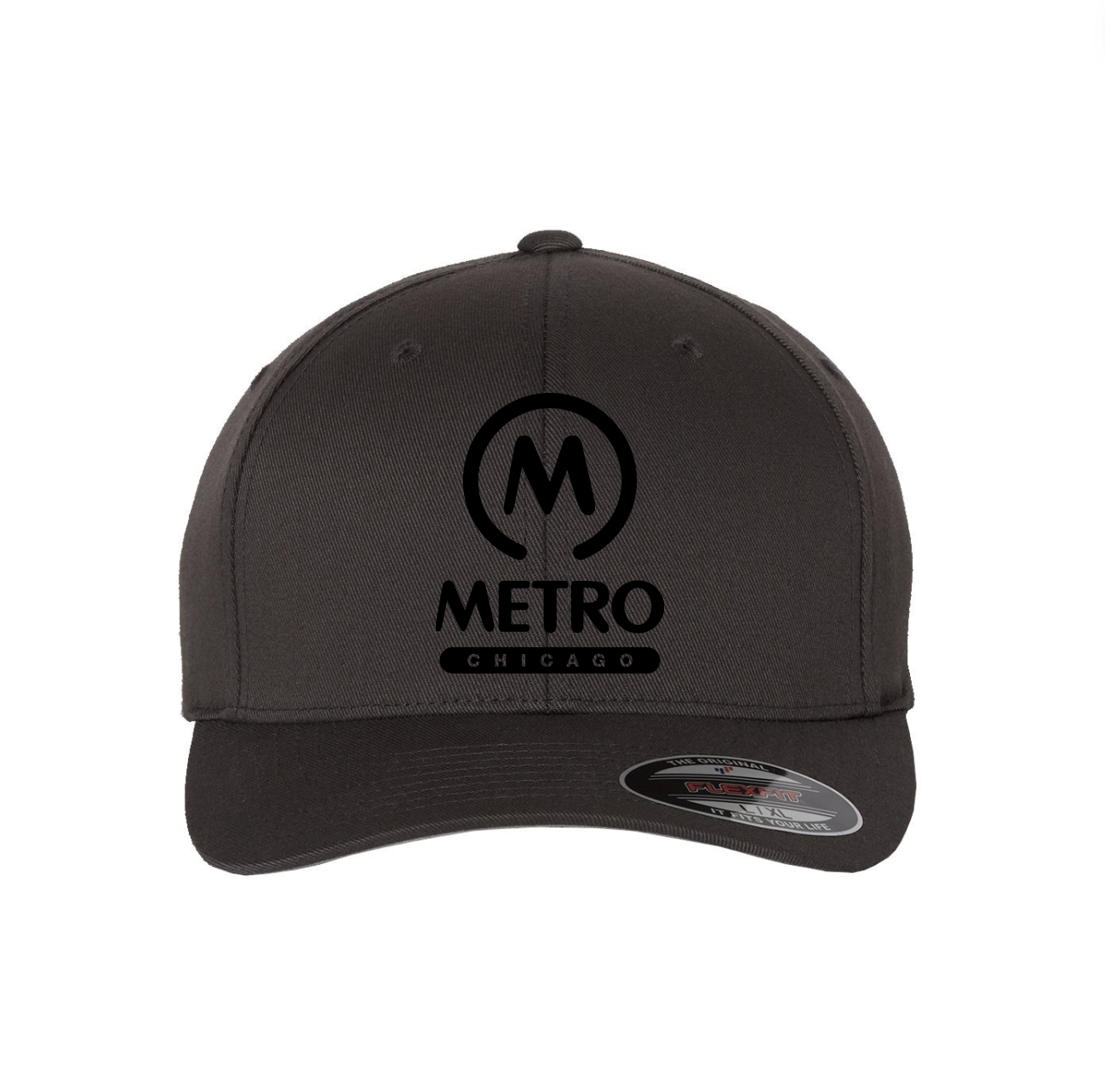 Metro Baseball Hat - black logo