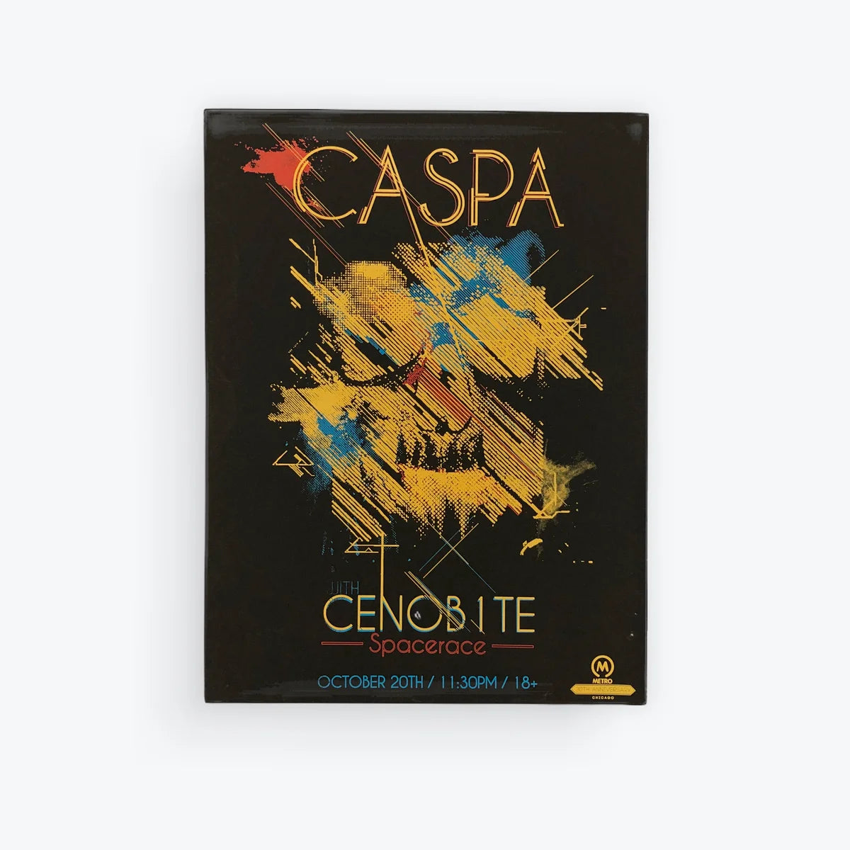 Caspa Silkscreen Poster