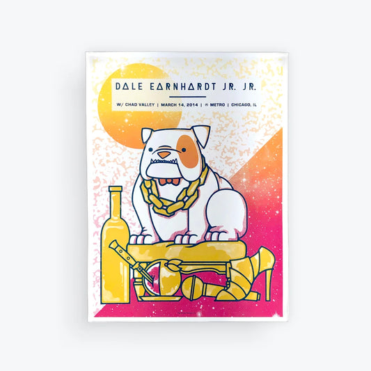 Dale Earnhardt Jr Jr Silkscreen Poster