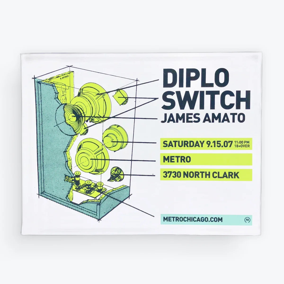 Diplo Silkscreen Poster