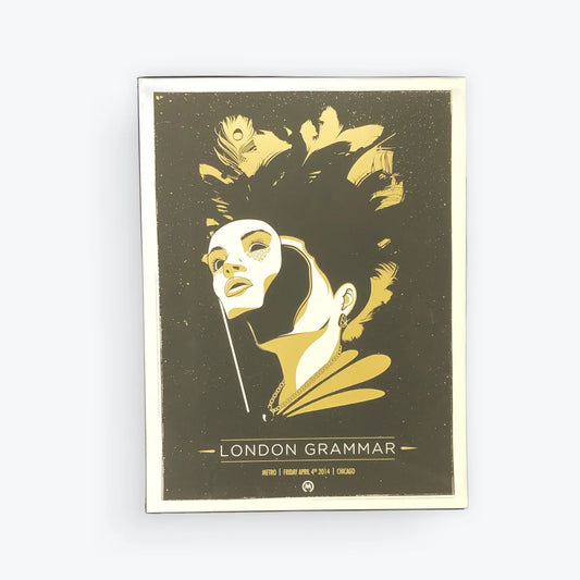 London Grammar Silkscreen Poster