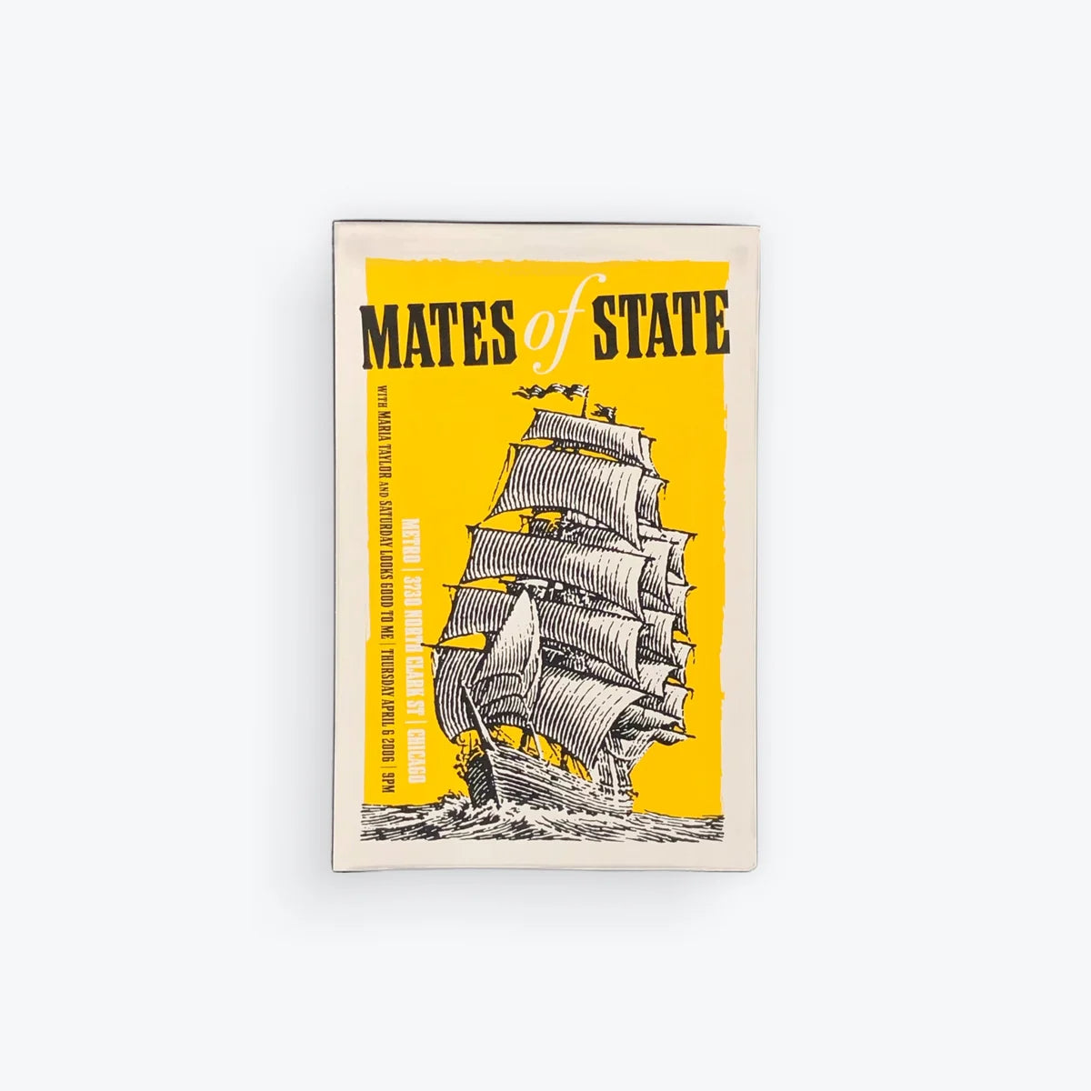 Mates of State Silkscreen Poster