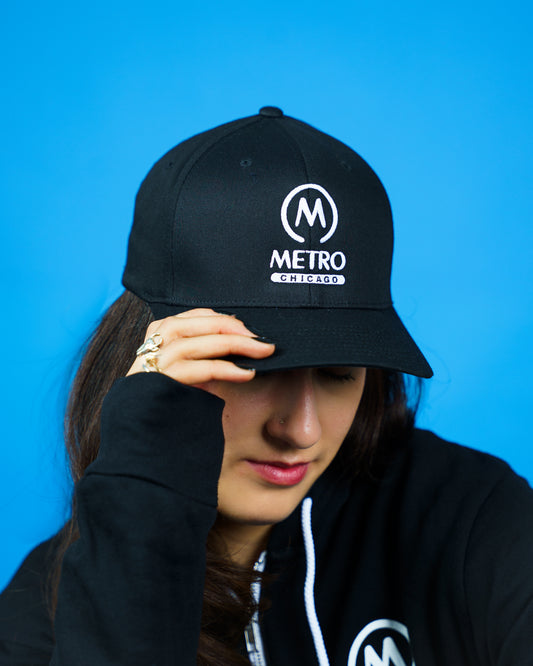 Metro Baseball Hat - white logo