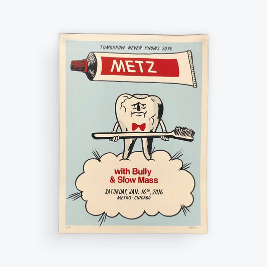 Metz Silkscreen Poster