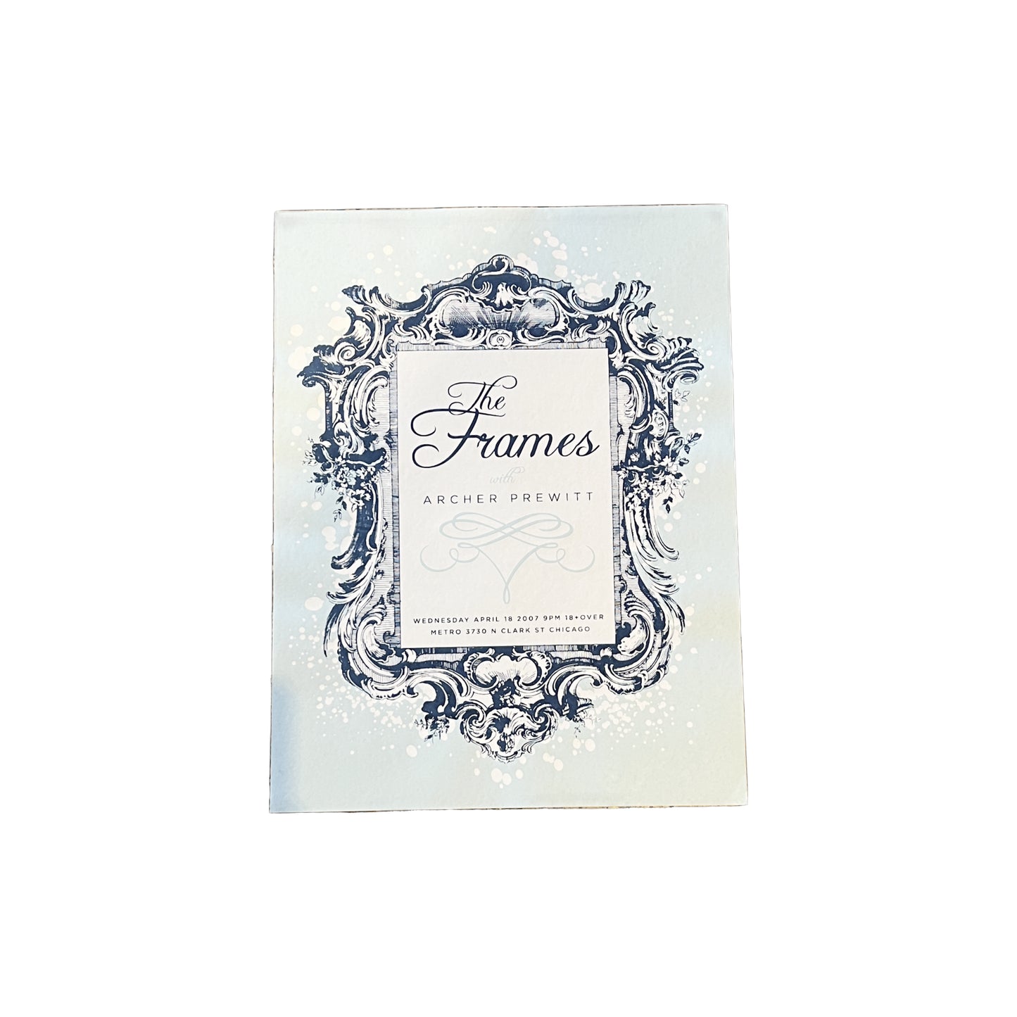The Frames Silkscreen Poster