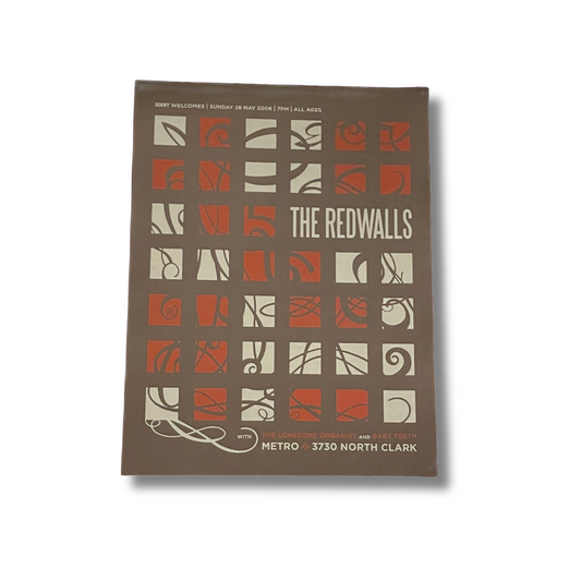 The Red Walls 2006 Silkscreen Poster